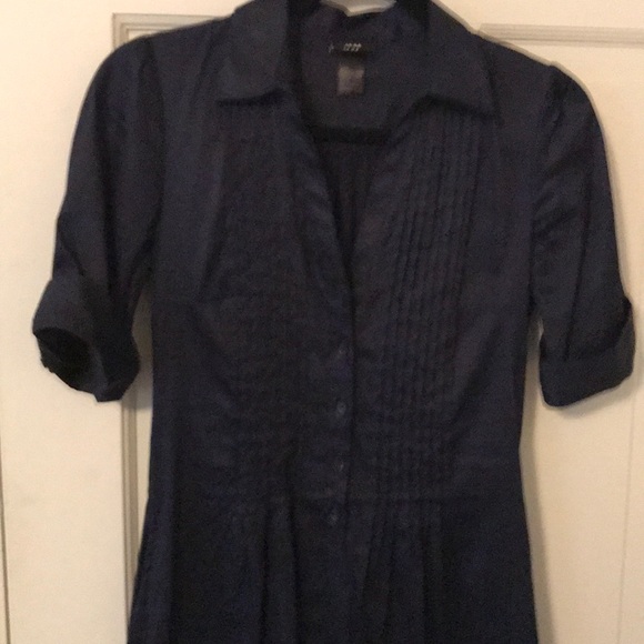 Navy blue dresss - Picture 2 of 4